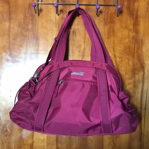 Pink Avis athletic bag